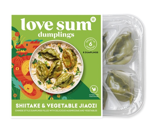 [14356] Love Sum Dumplings - Vegetable Jiaozi 200g