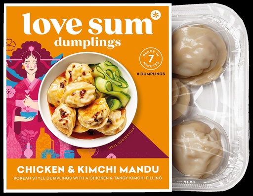 [14357] [20% OFF] Love Sum Mandu - Chicken Kimchi 240g