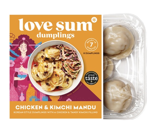 [14357] Love Sum Mandu - Chicken Kimchi 240g