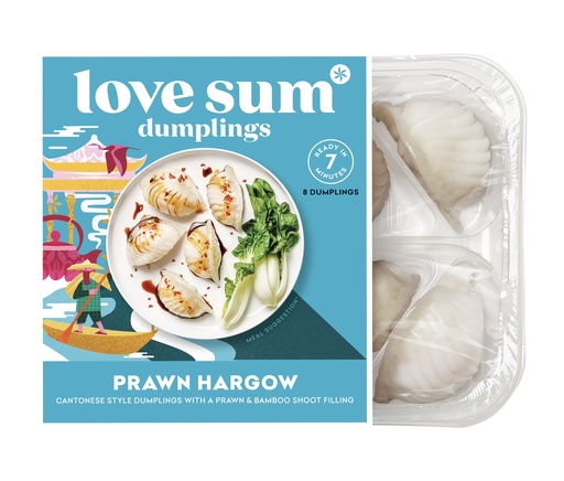[14358] Love Sum Dumplings - Prawn Hargow 240g