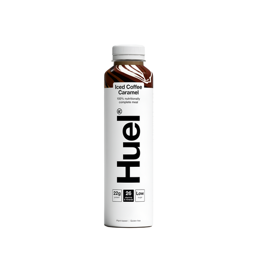 [14381] [10% OFF] Huel Vegan RTD Drinks - Iced Coffee Caramel X 8 X 500ml