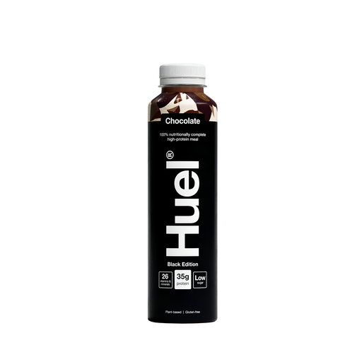 [14383] [10% OFF] Huel Vegan RTD Drinks - BLACK EDITION Chocolate X 8 X 500ml