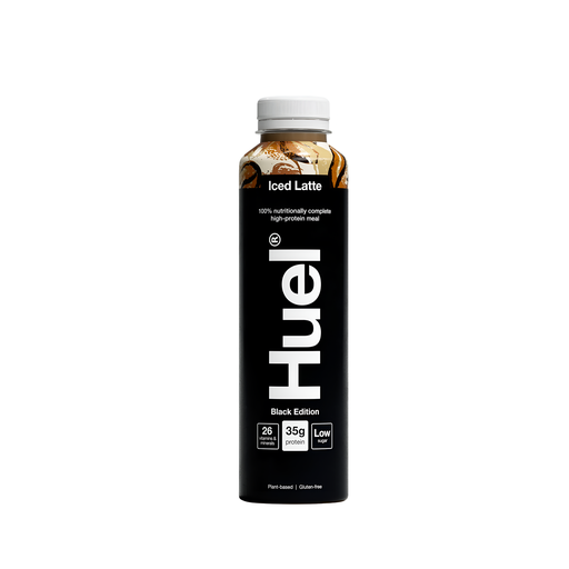 [14385] [10% OFF] Huel Vegan RTD Drinks - BLACK EDITION Iced latte X 8 X 500ml