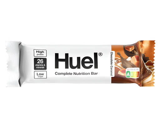 [14387] Huel Vegan Nutrition Bar - Chocolate Caramel X 12 X 55g