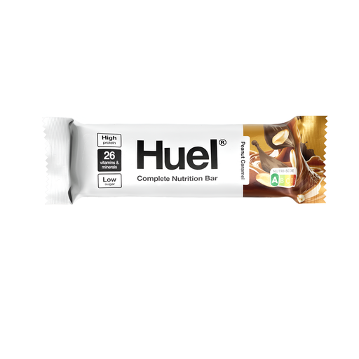 [14388] Huel Vegan Nutrition Bar - Peanut Caramel X 12 X 55g