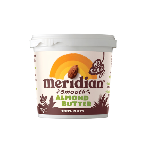 [14348] Meridian Almond Butter - LARGE Smooth 100% 1kg