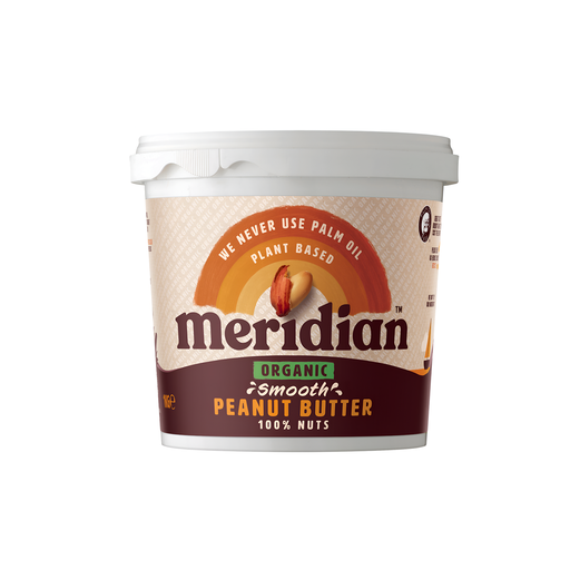 [14350] [30% OFF] Meridian Organic Peanut Butter - LARGE Smooth 100% 1kg