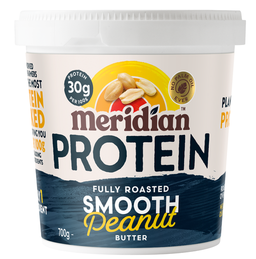 [14300] Meridian Peanut Butter - LARGE Protein Smooth 100% X 3 X 700g