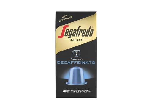 [14402] [10% OFF] Segafredo Nespresso Pods - Espresso Decaffeinated X 10 X 51g