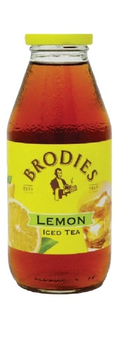 [14410] Brodies Iced Tea - BOTTLE Lemon X 12 X 330ml