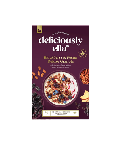 [14414] [20% OFF] Deliciously Ella Granola - Blackberry and Pecan Deluxe X 6 X 380g