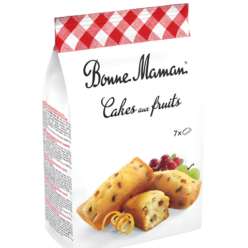 [14421] Bonne Maman Cake - Mini Fruit X 10 X 210g