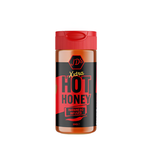 [14508] [20% OFF] JD's Hot Honey - Xxtra Habanero Infused X 6 X 350g