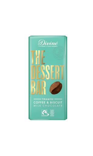 [14462] Divine Dessert Chocolate Bar - MILK Tiramisu X 10 X 180g