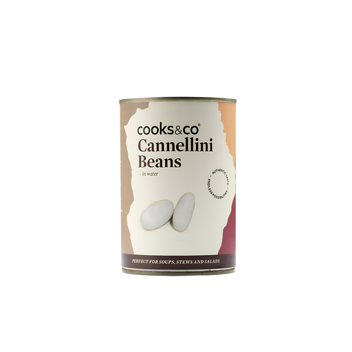 [14477] [20% OFF] Cooks and Co Beans & Pulse Cans - Cannellini Beans X 12 X 400g
