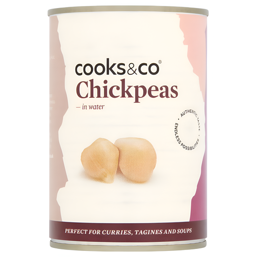 [14478] Cooks and Co Beans & Pulse Cans - Chickpeas X 12 X 400g