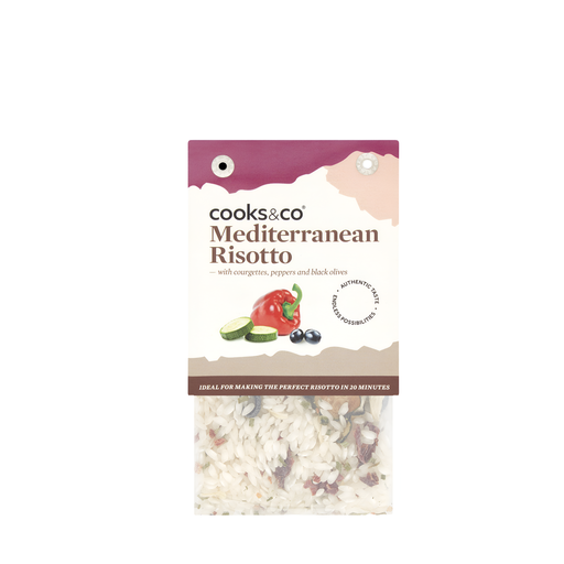 [14480] [20% OFF] Cooks and Co Ready Meals - Mediterranean Risotto X 6 X 190g