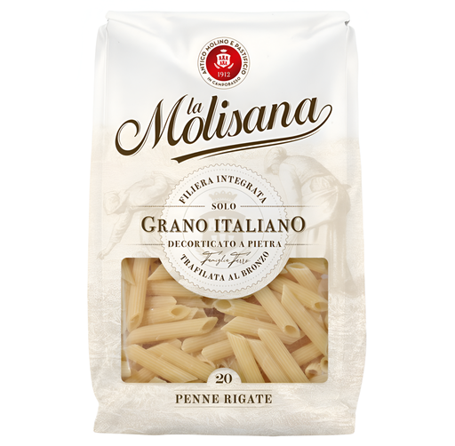 [14492] La Molisana Italian Wheat Pasta - Penne Rigate X 16 X 500g
