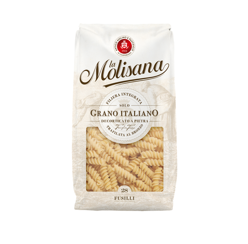 [14493] La Molisana Italian Wheat Pasta - Penne Fusilli X 16 X 500g