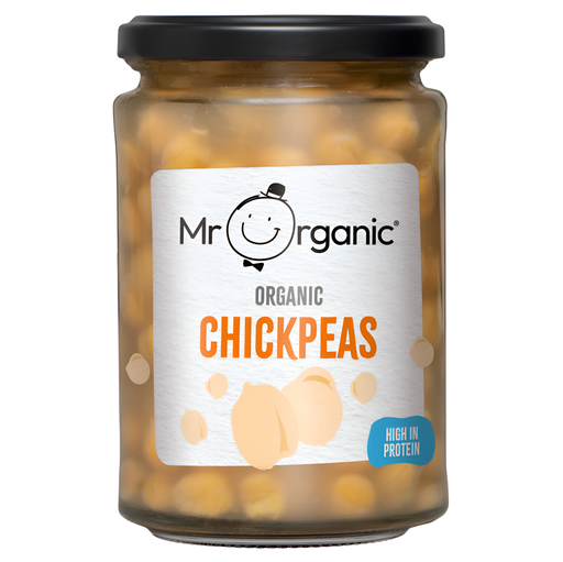 [14503] Mr Organic Pulse Jars - Chickpeas X 6 X 350g