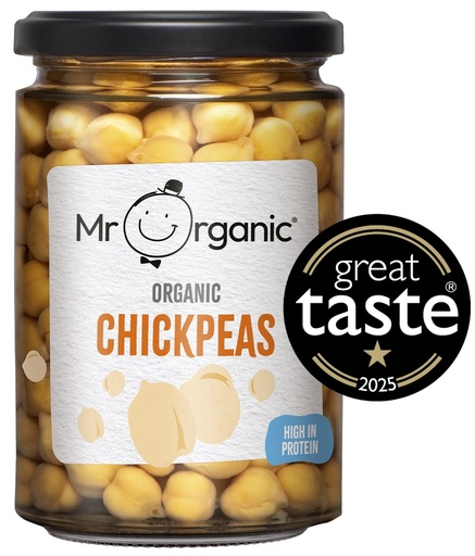 [14503] Mr Organic Pulse Jars - Chickpeas X 6 X 350g