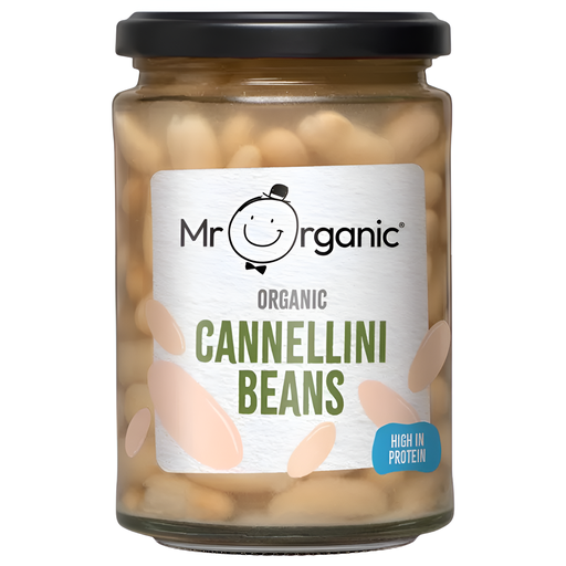 [14505] Mr Organic Pulse Jars - Cannellini Beans X 6 X 350g