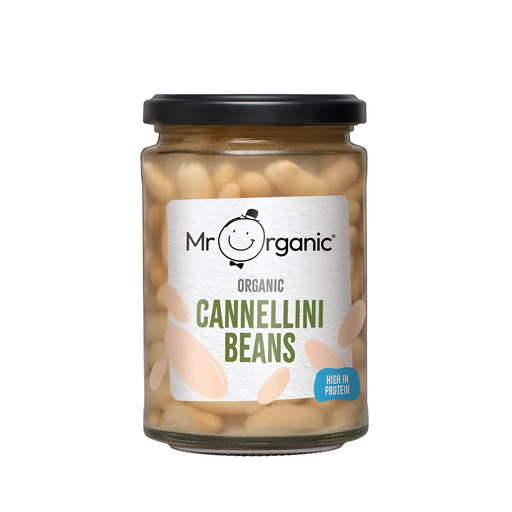 [14505] Mr Organic Pulse Jars - Cannellini Beans X 6 X 350g