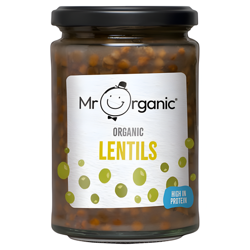 [14506] Mr Organic Pulse Jars - Lentils X 6 X 350g