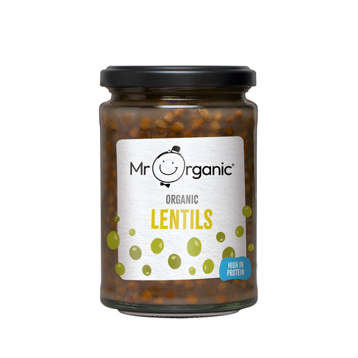 [14506] Mr Organic Pulse Jars - Lentils X 6 X 350g