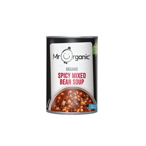 [14510] Mr Organic Soup - Spicy Mixed Bean X 6 X 400g