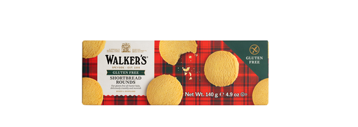 [14429] [20% OFF] Walker's Shortbread Biscuits - GF Round shaped X 12 X 140g