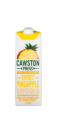 [14525] Cawston Press Juice - Sweet Pineapple X 8 X 1L