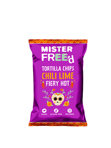 [14531] [20% OFF] Mister Freed Tortilla Chips - Chili Lime X 12 X 135g