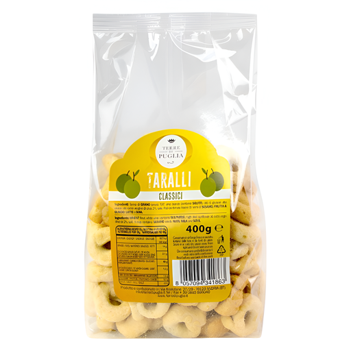 [14513] Terre Di Puglia Taralli - Classic X 10 X 400g