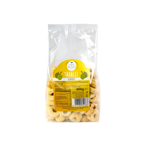 [14513] Terre Di Puglia Taralli - Classic X 10 X 400g