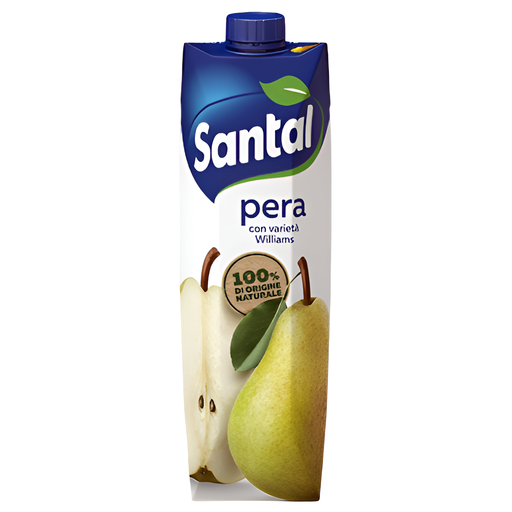 [14520] Santal Pressed Juice - Pear X 12 X 1L