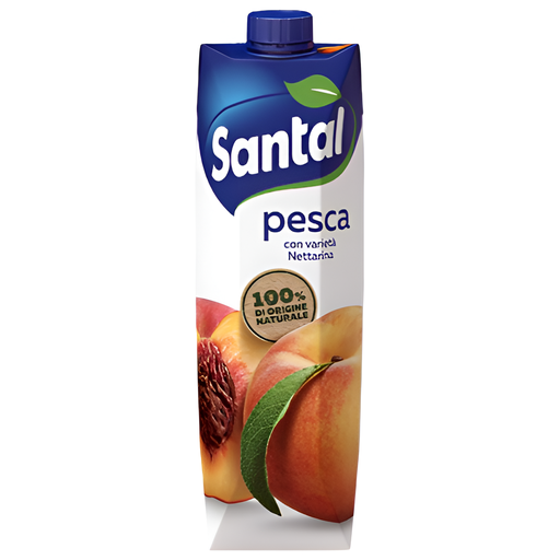 [14522] Santal Pressed Juice - Peach X 12 X 1L
