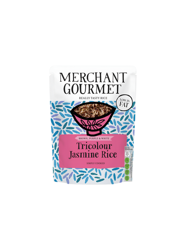 [14553] Merchant Gourmet Microwaveable Rice - Tricolor Jasmine Rice X 6 X 250g