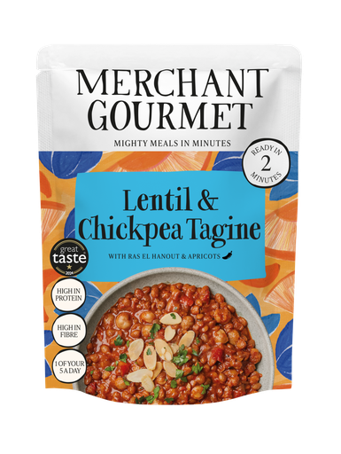 [14556] Merchant Gourmet Ready Meals - Lentil & Chickpea Tagine X 6 X 280g