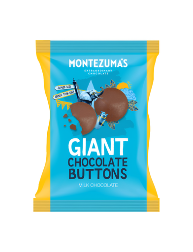 [14548] Montezumas Chocolate - MILK 35% Giant Chocolate Buttons X 8 X 120g