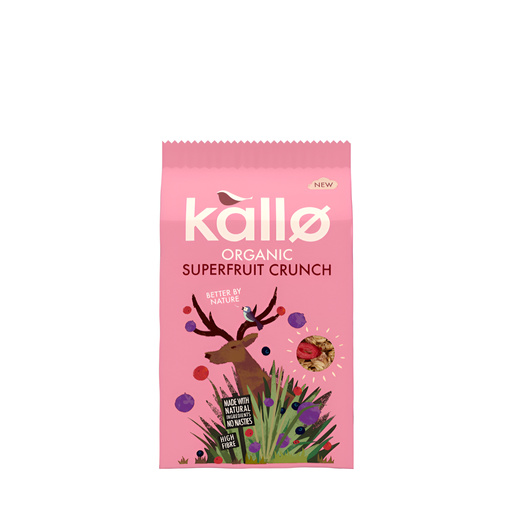 [14563] Kallo Organic Granola - Superfruit Crunch X 5 X 360g
