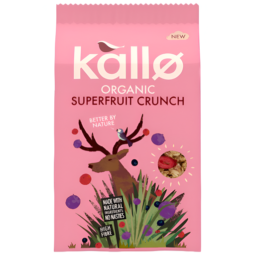 [14563] Kallo Organic Granola - Superfruit Crunch X 5 X 360g