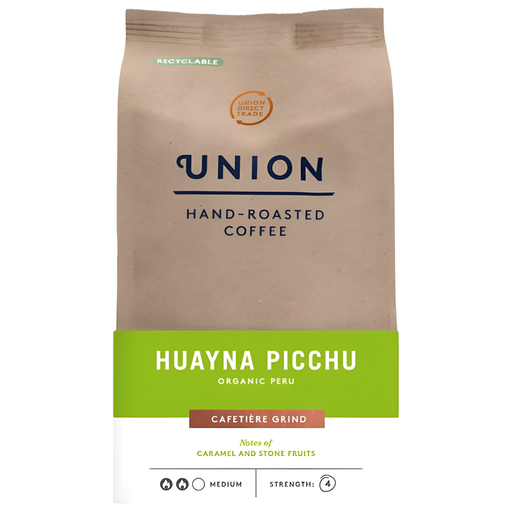 [14581] Union Coffee - GROUND Huayna Picchu X 4 X 200g