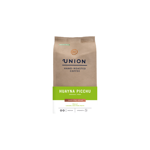 [14581] Union Coffee - GROUND Huyana Picchu X 4 X 200g