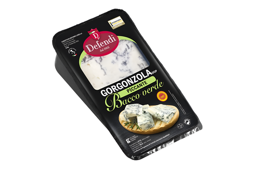 [14588] Defendi Italian Cheese - Wedge Gorgonzola Piccante 200g
