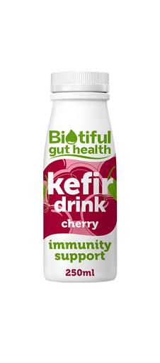 [14572] [20% OFF] Biotiful Kefir Drinks - SMALL Cherry 250ml