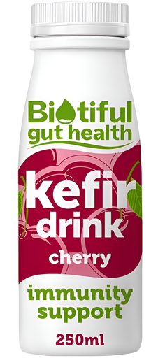 [14572] Biotiful Kefir Drinks - SMALL Cherry 250ml