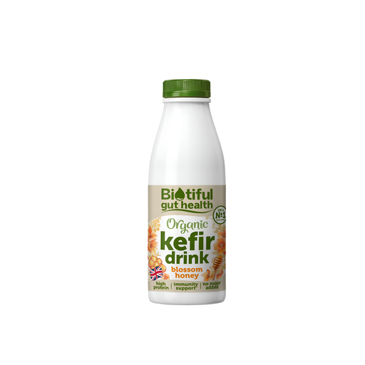 [14577] [20% OFF] Biotiful Kefir Drinks - ORGANIC LARGE Blossom Honey 500ml