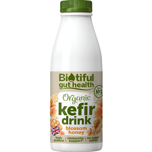 [14577] Biotiful Kefir Drinks - ORGANIC LARGE Blossom Honey 500ml