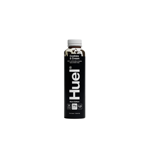[14718] Huel Vegan RTD Drinks - BLACK EDITION Cookies and Cream X 8 X 500ml